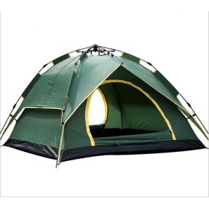 Cheap Automatic Waterproof 3-4 Person Camping Tent Double layer Family Hiking Upgrade Version(HT6034) for sale