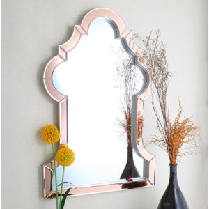 Customized Shaped Lounge Wall Mirrors , Custom Wall Mirrors For Bathroom