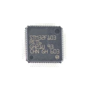 Cheap Lqfp-64 MCU 512K Flash IC Chip 32-Bit Microcontroller STM32F103RET6 for sale