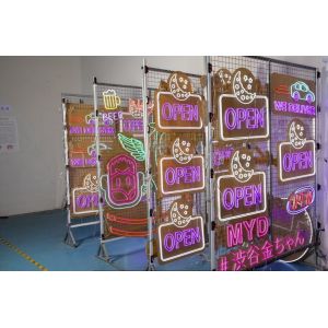 12VDC 10cm Personalised Led Bar Signs EU Plug For Game House
