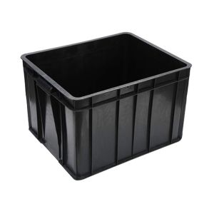 Black Conductive Glossy Lamination ESD Packing Box For Electronics