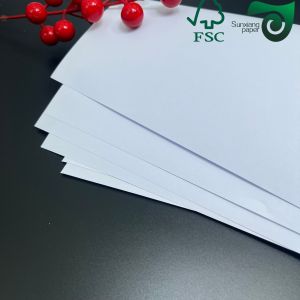 40g 100g Good Printing Uncoated Woodfree Adhesive Paper 18mm Width Cardboard