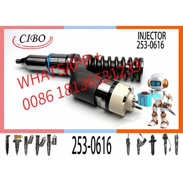 C15 Diesel Fuel Injector 253-0616 Common Rail Fuel Injection Nozzle 10R3265 For Engine