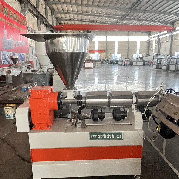 Corrugated Pipe Making Machine for HDPE Single Wall Corrugated Cable Duct within