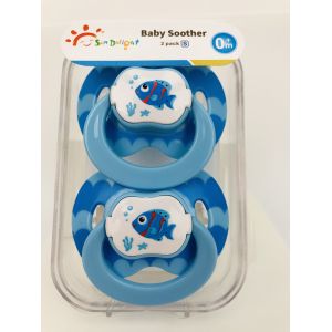 Cheap ABS Comforts Consoles Relaxes 6m+ Baby Soother Pacifier for sale