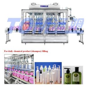 Pesticide Shampoo Filling Machine 1000-5000BPH 50-1000ml