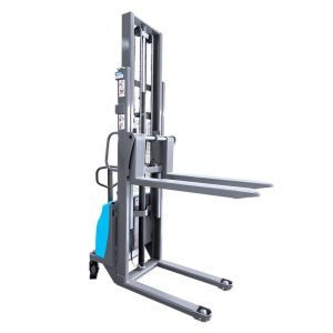 Walk Behind Semi Electric Pallet Stacker Jack 1t Automatic