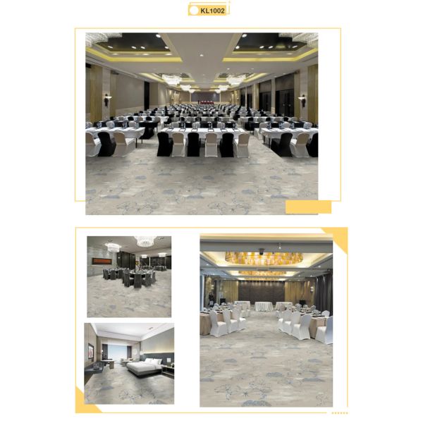 Chinese Style Ballroom Hotel Carpet Flooring Corridor Meeting Room Carpet