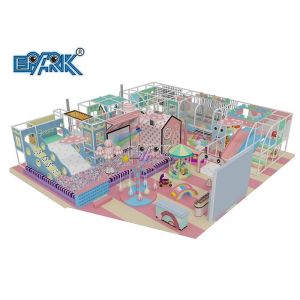 Amusement Play Gym Jungle Theme Soft Playground Equipment Customize Size