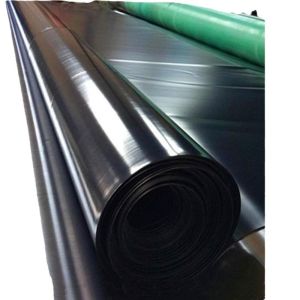 China High Density Polyethylene HDPE Geomembrane Liners with Width 1m-5.8m and Carbon Black Content 2.0-3.0% on sale