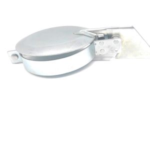 1-1/2 In To 1-9/16 In Outlet Pipes Exhaust Rain Cap Flapper Zinc Plated