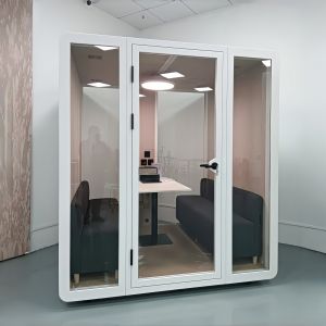Soundproof Pod with STC35dB(±5dB) Acoustic Performance RT0.25S and L200×W180×H233cm Dimensions for Office Cabin