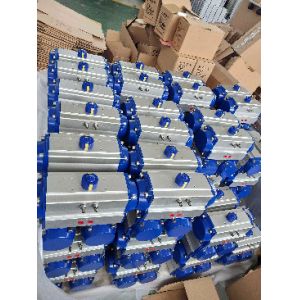 Aluminum Alloy Rack And Pinion Pneumatic Actuator For Industrial Automation