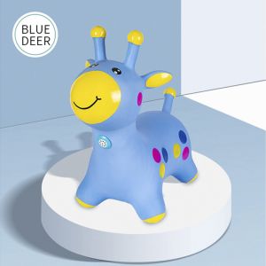 Wear Resistant Harmless Inflatable Animal Bouncer Space Hopper Lightweight