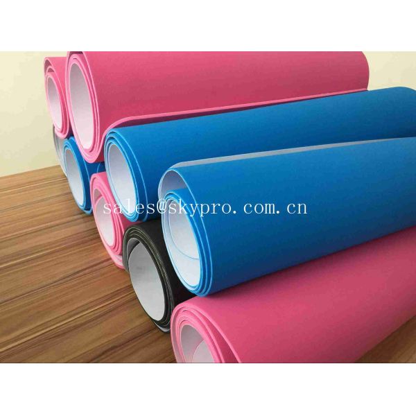 Closed Cell Yoga EVA Foam Sheet Silk Screen Printing PVC Exercise Trainning Mats