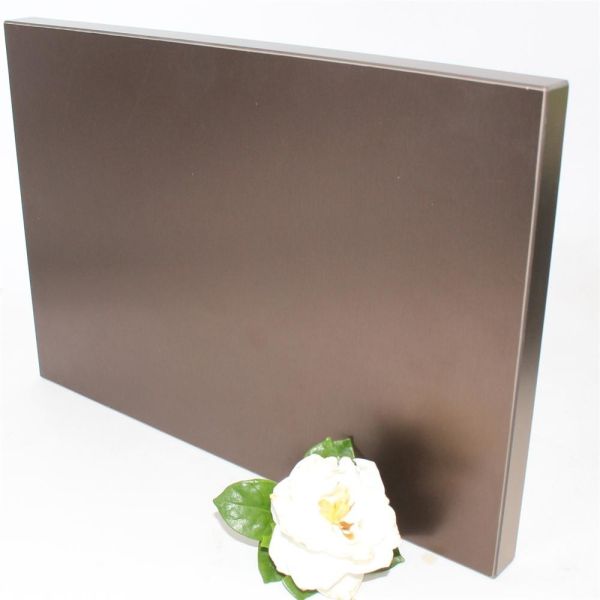 Quality E0 Anti Scratch  18mm Metal Brushed PET Laminated MDF Panels wholesale