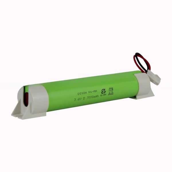 480g NiMh HRK33/62 D 3.6v 7ah Rechargeable Battery Pack for Emergency Lighting Energy