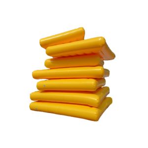Commercial Yellow Inflatable Base For Water Park Equipment Combination