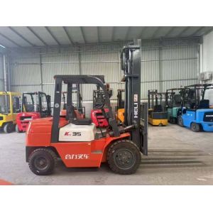 Heli K35 3.5 Tons 4 Meters Used Heli Diesel Forklift in Perfect Working
