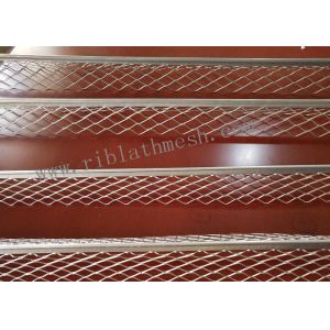 5CM Wing Perforated Expanded Plaster Angle Bead 2.9m Length 0.3mm Thickness