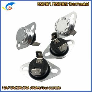 Ksd301 Series Temperature Control Switch Copper Pin Normally Open 250V 10A/16A