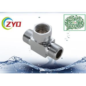 Durable Shower Three Way Diverter Valve , 95 Gram Weight 3 Way Diverter Valve