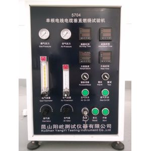 China Wire Flame Test Chamber , Standard GB18380.11.12 Flame Resistance Test 1-10l/min Air flow on sale