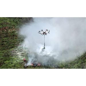 30kg Payload Customzied Long Range Fire Fighter Uav Remote Control Firefighting