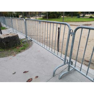 Easy To Move And Install Temporary Barricade Fencing Hot Dipped Galvanized