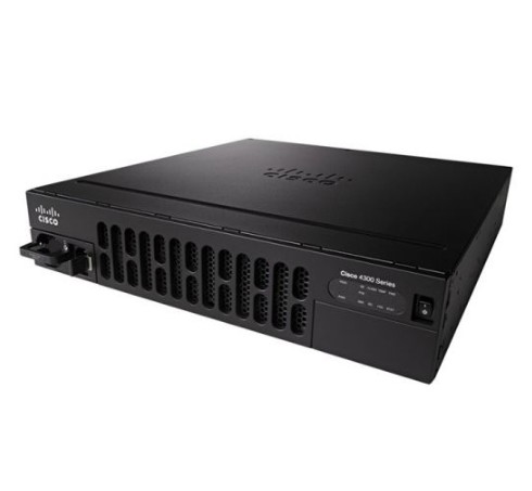 ISR4351-SEC/K9 200Mbps-400Mbps System Throughput 3 WAN/LAN Ports 3 SFP Ports