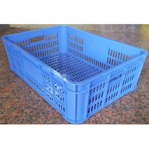 Quality EURO Stack Plastic vented crates& containers & boxes 600*400*185MM wholesale