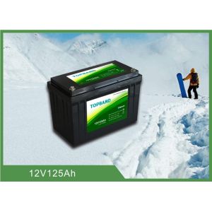 Durable Lithium Iron Phosphate Lifepo4 Batteries 12V 125ah With Low Temp Function