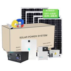 220/230V Residential Solar Power Systems With MPPT Solar Controller