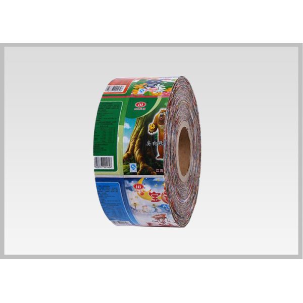 Quality High Shrinkage Drink Bottle Labels PVC Heat Shrink Sleeve , Thickness 25-70 Mic PVC shrink films for Bottles wholesale