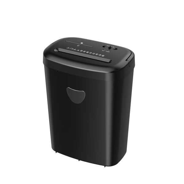 12 Sheets Modern Paper Shredder Machine CD228P 25L Basket Bin With 4x35mm Shred