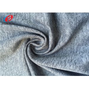 Eco Friendly 93% Polyester 7% Lycra Weft Knitted Fabric For T - Shirt Material