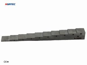 90° Curved 5 - Step NDT Calibration Blocks  Pipe Thikness Test Block Calibration Certificate