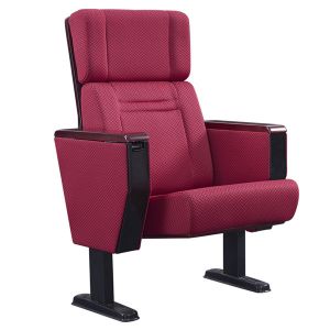 China Fade Resistant Foldable Auditorium Seating / MDF Tablet  Fold Up Theater Seats on sale