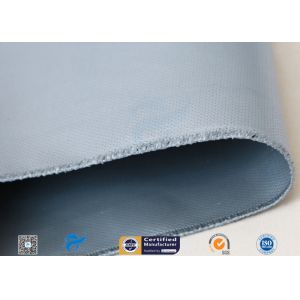 Cheap 580g/m2 0.55mm Silicone Coated Fiberglass Fabric For Thermal Insulation Jacket for sale