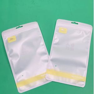 Cheap Hi-Q Custom Logo Self Seal Zipper Plastic Retail Packaging Three Side Seal Laminated Zipper Plastic Pouches for sale