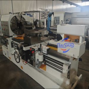 QK1335 QK1353 Horizontal Type Big Bore CNC Pipe Threading Lathe CNC Machine