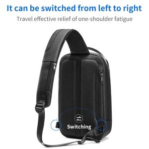 High quality printed logo new casual Shoulder Sling Crossbody Bag Custom logo