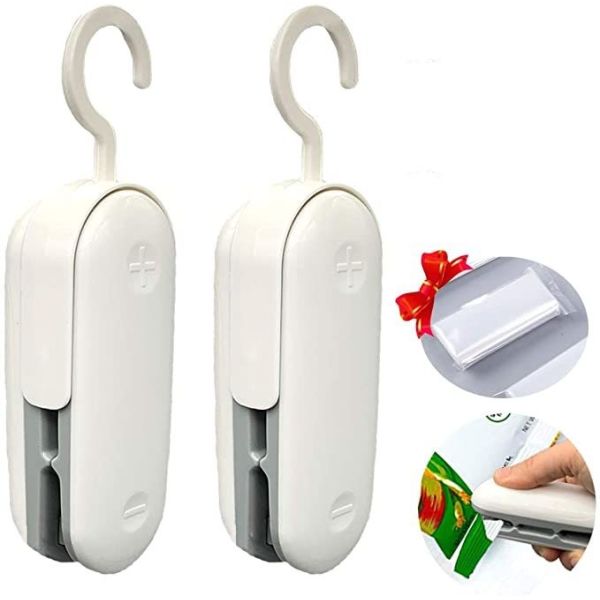 Plastic Pouch Sealing Mini Bag Sealer and Cutter for Portable Paper Packaging