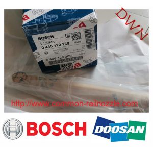 0445120268 BOSCH Fuel Injector Assy Diesel Common Rail For DOOSAN DL06S 65 10401