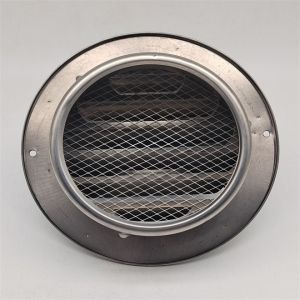 China Seamless Stainless Steel Pipe Air Vent Cap Wall Kitchen Cover Wall Round Vent on sale