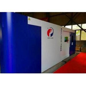 Water Cooling Large Format Fiber Laser Cutting Machine , Metal Laser Cutting