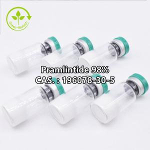China Penicillin Bottle Packing 98% Pramlintide Acetate Cas 196078-30-5 10Mg/Bottle on sale