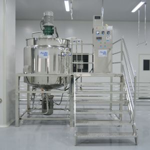 Chemical Homogenizer Emulsifier Mixer , Shampoo Mixing Machine For Maki