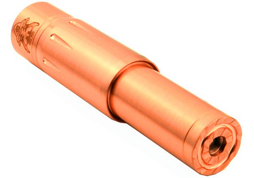 Quality 18650 copper Ballistic mod Magnet mod 18650 copper ballistic mod with vent holes wholesale