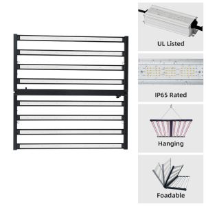 Full Spectrum Dimmable 4x4ft 8 Bar 800W Led Plant Grow Light Hydroponic Samsung